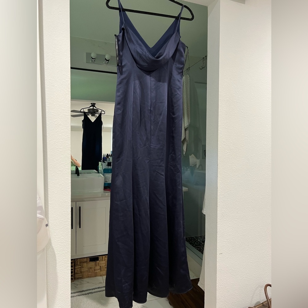 Navy After Six Gown